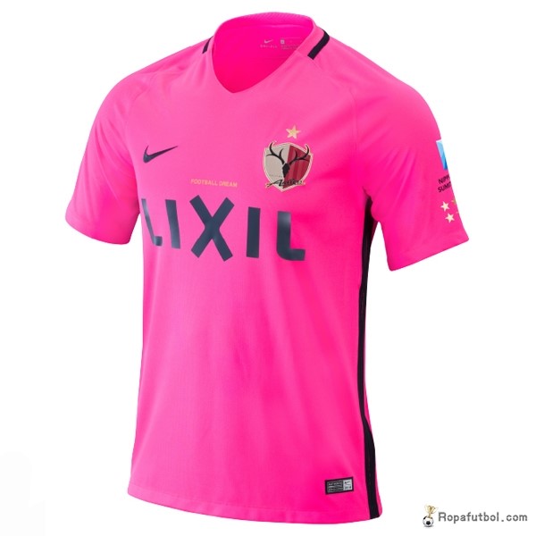 Camiseta Kashima Antlers Replica Segunda Ropa 2017/18 Rosa